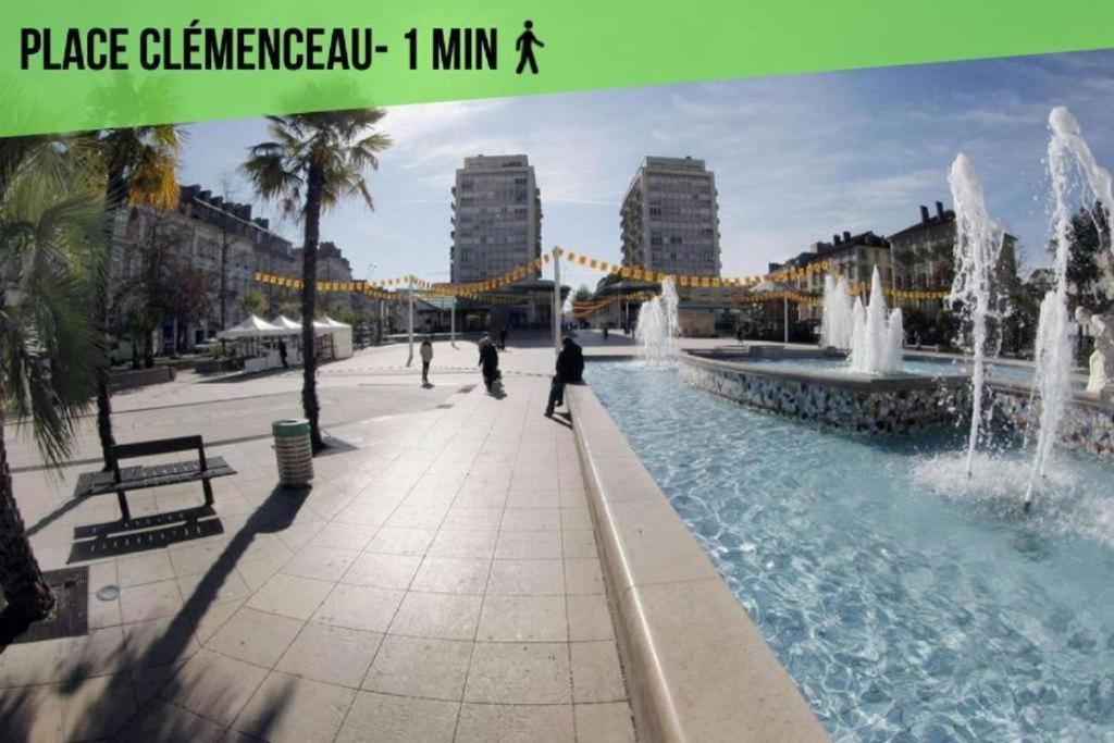 Apartmán Le Gambetta T2 Cosy Hypercentre Wifi Fibre Avec Parking Pau Exteriér fotografie